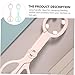 SKISUNO 2pcs Baby Bottle Clamp Tongs Anti-Skid Anti-Scald Feeder Clip for Wide Neck Bottles Safe for Infants for Feeding and Sterilization