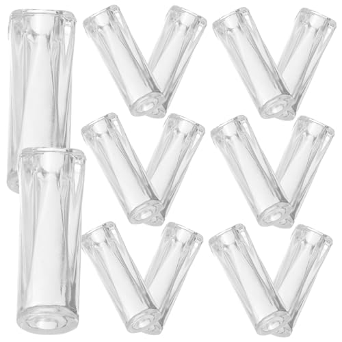 FUTUREORYY Perillas de Cordón Colgantes para Persianas 34 Mm Transparentes de Plástico 20 Piezas, Accesorios para Ventanas, Extremos de Tiro para Cortinas, Uso Doméstico y Reparación