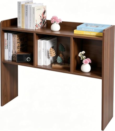 soxvqro Desk Bookshelf for Computer Desk