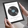 Custom Vinyl Record Poster Gift - Personalised With Your Wedding First Dance - Romantic1 Year Wedding Anniversary - Valentine Day, Christmas Birthday Message With Favourite Song Lyrics #2