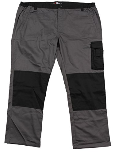 Marc & Mark spodnie robocze dla mężczyzn w dużych rozmiarach do 10XL, antracyt, antracytowy, 10XL