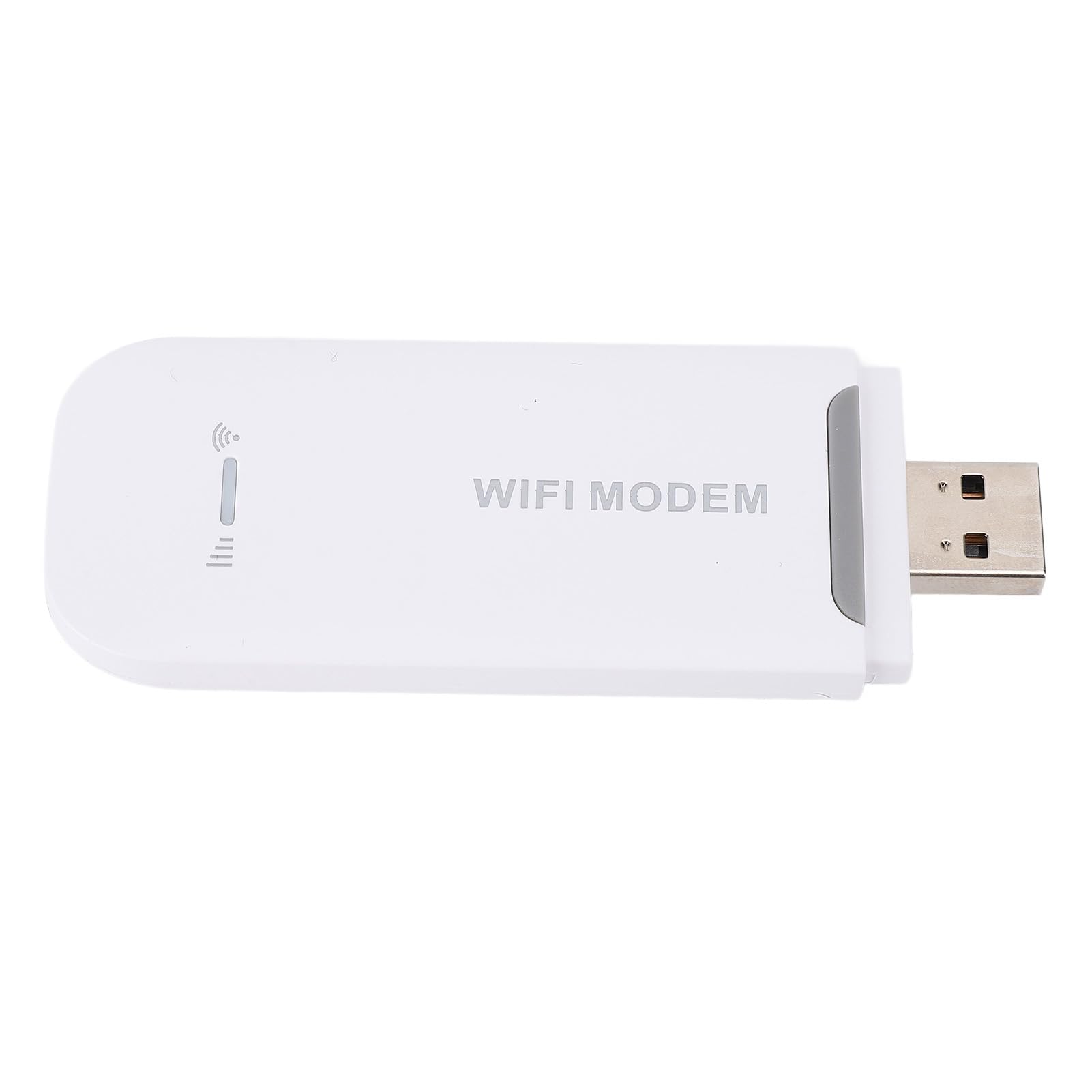 4G LTE WiFi Modem Portable Hotspot Fast Stable Network for Travel 8 Connected Devices Material ABS for Mobile Phones Laptops (White)