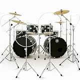 LEIFIDE 4 Pcs 22 Inch Portable Drum Shields Drum Noise Barrier Clear Acrylic Cymbals Shields Kit Sound Baffle Muffles Live Recording Standard Mounting on All Cymbal Stands Shield for Performance