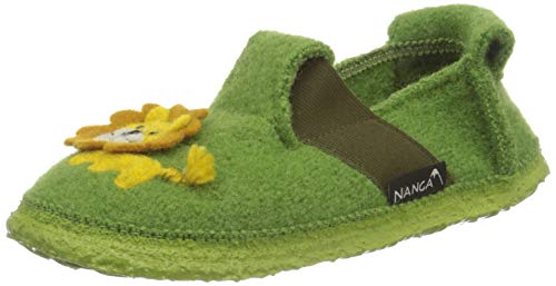 NANGA Kinder - unisex Kinder Hausschuh Jungle Kings hell grün 32 Cover