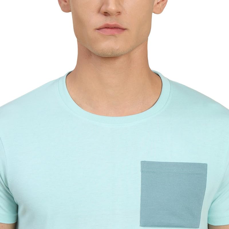 Image of Dennis Lingo Men's Slim Fit Pink T-Shirt