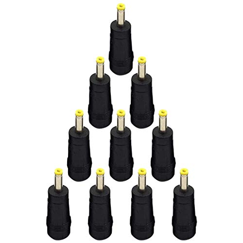 10 piezas conector DC macho 4.0x1.7 mm a hembra 5.5x2.5 mm miniatura 1