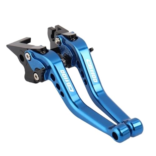 ���[�^�[�T�C�N���A�N�Z�T���[ �̂��߂� CB1100 GIO Special EX RS 2013-2022�p�����\��CNC�I�[�g�o�C�A�N�Z�T���[�u���[�L�N���b�`���o�[6������(Blue)
