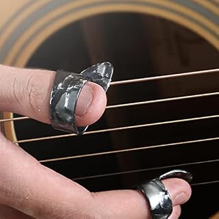8 Pièces Médiators du Pouce Médiators du Doigt Support de Médiator pour le Pouce Pics de Doigt de Guitare en Celluloïd… - Les Beatles, Paul McCartney, John Lennon, RIngo Starr, George Harrison 8 Pièces Médiators du Pouce Médiators du Doigt Support de Médiator pour le Pouce Pics de Doigt de Guitare en Celluloïd… – Image 6