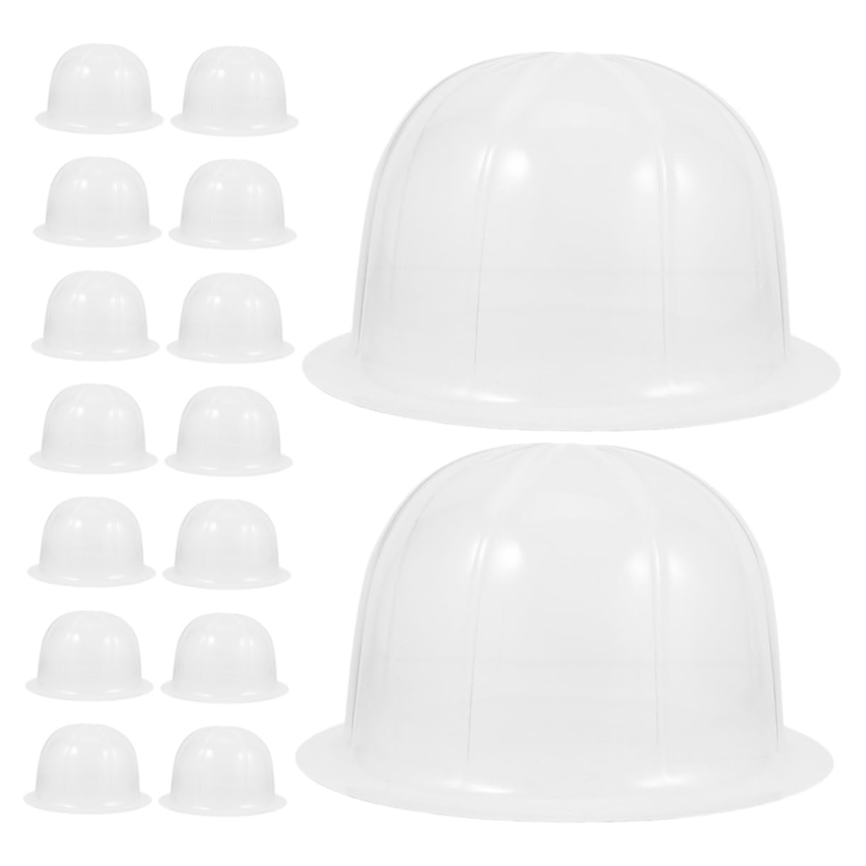 IMIKEYA 20piezas Percheros Para Gorras De Beisbol Soporte Transparente Para Gorras De Béisbol Protector Interior De Plástico Para Tiendas Minoristas De Sobremesa