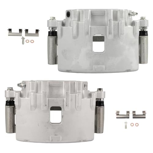 Image of SCITOO Front Left & Right Disc Brake Calipers With Bracket 18B4966 18B4967 | Fit For Cadillac,For Pontiac Models - For Bonneville 2004-2005,For CTS 2006-2007,For SRX 2004-2009,For STS 2005-2008 2PCS