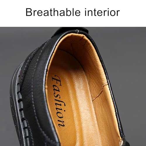 Mens Casual Loafers Shoes Sneakers Slip-on Fashion Walking Shoes Business Breathable Ofice Work Driving Dress Shoes4