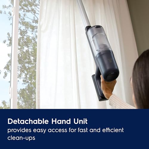 Image of Electrolux Ultimate600 Cordless Stick Vacuum with PowerPro Bristle Nozzle and Larger Dust Bin Capacity, 50-Minute Run Time, 3 Power Modes, Denim Blue