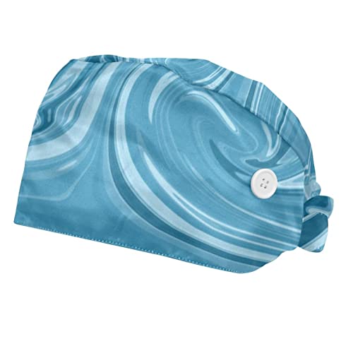 Casquette de travail JDEZ lot de 2 chapeaux bouffants anti-transpiration