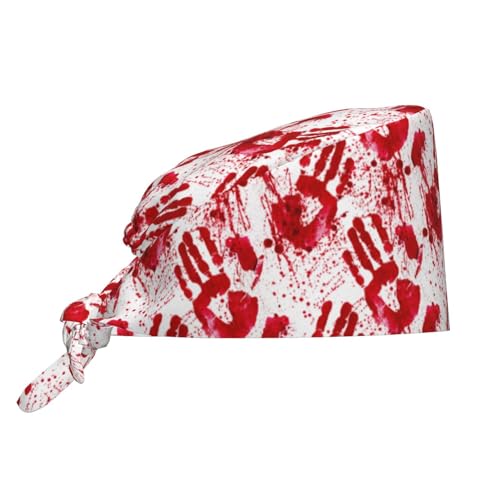 Image of Unisex Adjustable Surgical Sweatband - Elastic Bandage Cap - Scrub Caps for Nurse Working Cap
