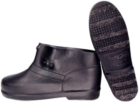Super GRIT 13254 Slip-Resistant 6" Pull-On Stretch Rubber Overshoes, XX-Large (One Pair)