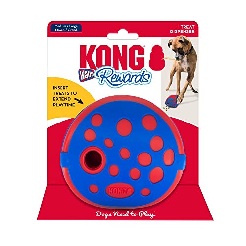 KONG Company 38749827: Rewards Wally Dog Treat Dispenser Toy, Md/Lg