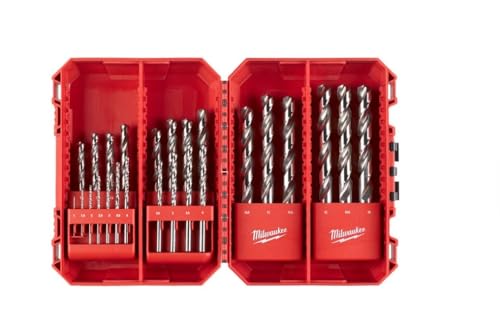 Milwaukee 4932493870 25 Piece Thunderweb HSS-G Metal Drill Bit Set