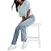Aeropostale Women's Low Rise Baggy Jean, Medium Wash, 16S