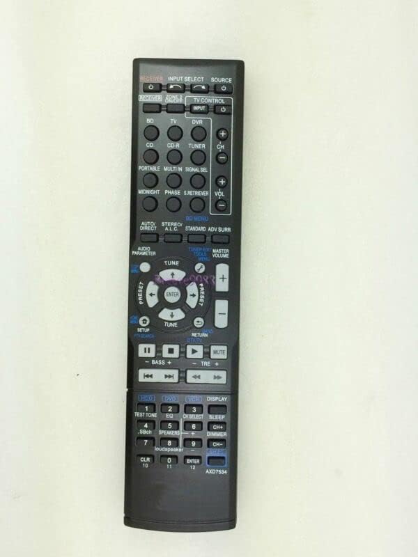 Replacement Remote Control Replace for TV/Audio/Projector for Pioneer AXD7536 VSX-519V-K VSX-43 VSX-528-K AV Receiver
