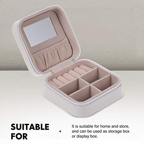 VORCOOL Jóias Mostrar Organizer Caso Caixa de Armazenamento De Jóias De Couro PU Bolsa de Viagem Por