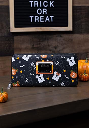 Loungefly Disney Spooky Mice Mickey and Minnie Candy Corn Wallet2