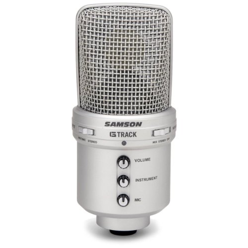 Samson G-Track USB Condenser Mic with Audio Interface