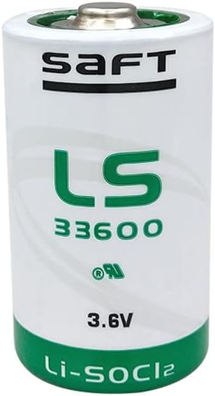 Batería LS33600 para SAFT LS33600BA tamaño D 3.6V 17000mAh batería de litio primaria