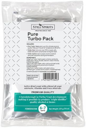 Still Spirits 3x Pure Turbo Yeast, TurboClear, Liquid Carbon
