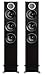 ELAC DFR52-BK Debut Reference Floorstanding Speaker Pair - Black/Walnut (2019)