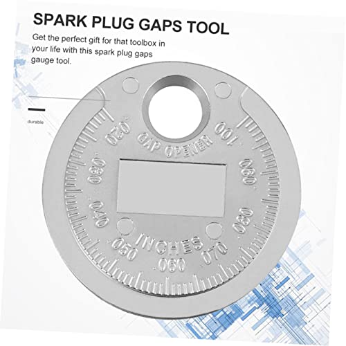 GALPADA 2 Peças Medidor De Vela De Ignição Velas De Ignição Ferramenta De Escala De Folga De Vela De