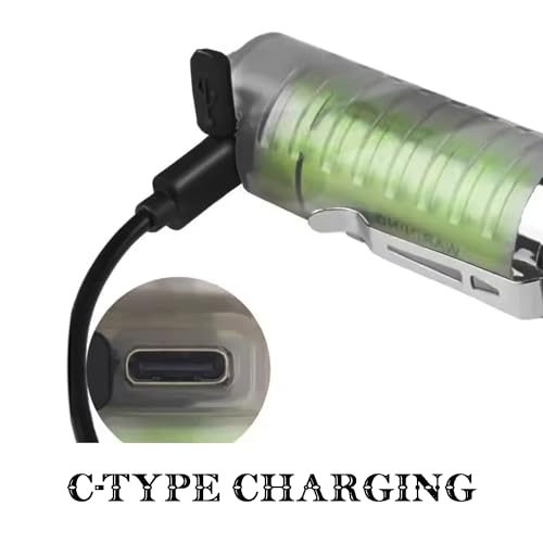 Image of RENMAX Multifunction Bright LED Torch Flashlight Rechargeable Multicolor Red Blue Green White Lighting Modes Zoom Focus Waterproof Metal - 1Pc