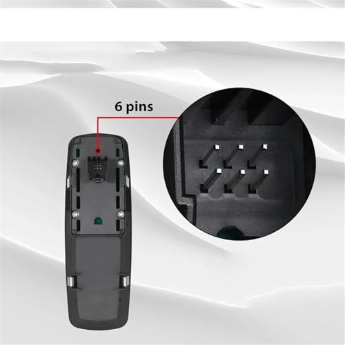 Interruptor ventanilla eléctrica 4602544AG compatible con Chrysler 200 2012-2016 3