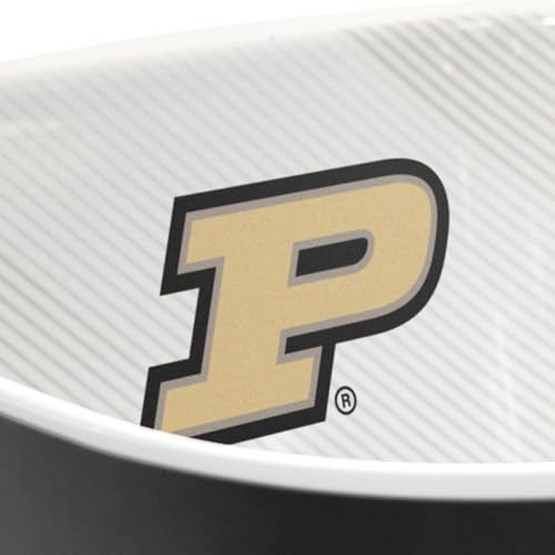 Image of YouTheFan NCAA Purdue Boilermakers Officially-licensed Large Party Bowl - 100% Melamine, dishwasher safe, BPA free - holds large bag of chips - sleek design - perfect for game day or any day