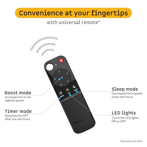 atomberg Ameza 1200mm BLDC Ceiling Fan with Remote Control - Image 5