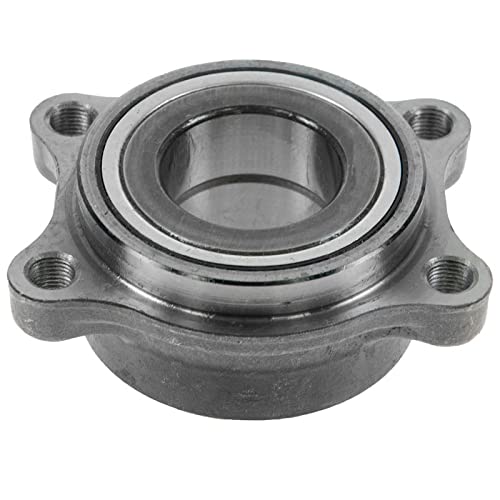 Image of TRQ 2 Piece Wheel Bearing & Hub Assembly Set Compatible with 2003-2007 Infiniti G35 2003-2009 Nissan 350Z