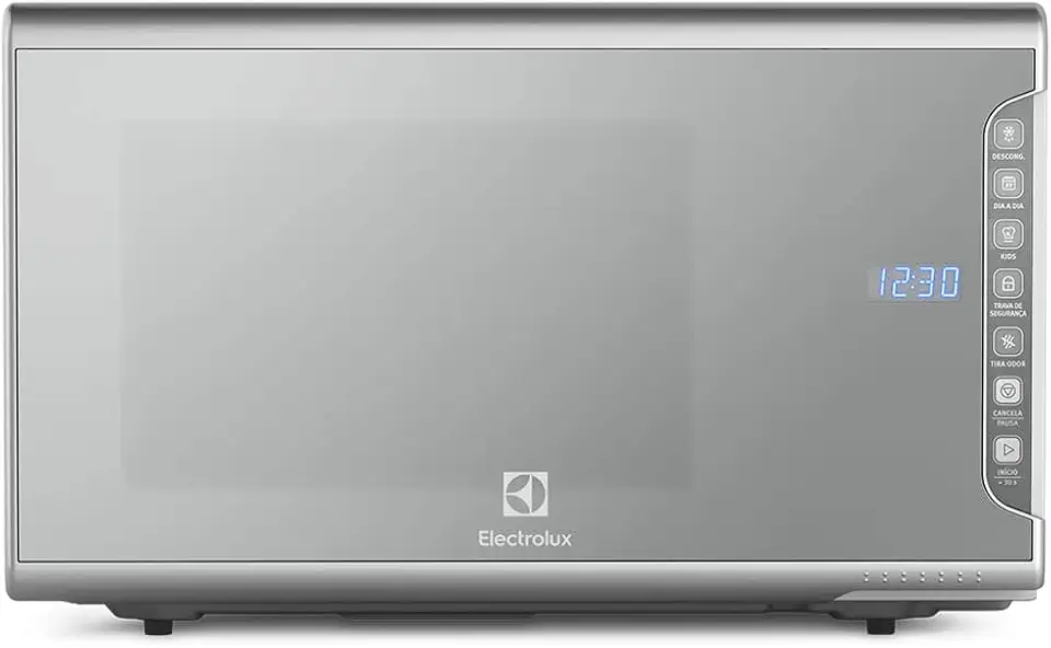 Micro-ondas Electrolux 31L Inox Espelhado com Painel Integrado e Função Tira Odor 220v MI41S