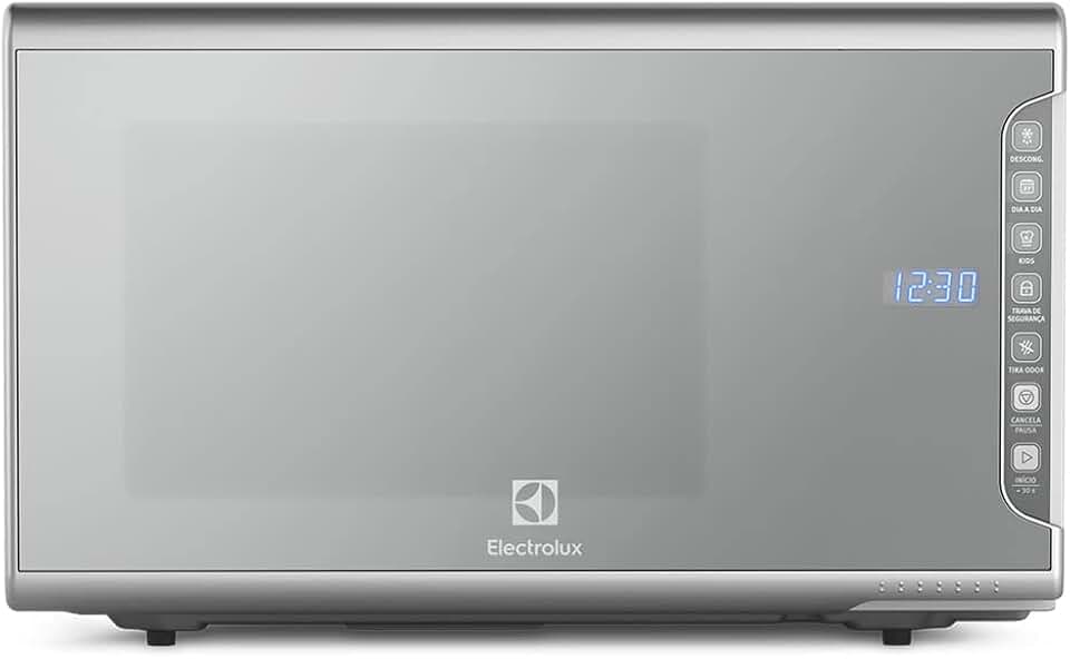 Micro-ondas Electrolux 31L Inox Espelhado com Painel Integrado e Função Tira Odor 220v MI41S