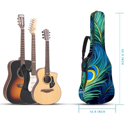 JRHEJTFZ Housse pour guitare acoustique de 1,9 cm d’épaisseur – Imperméable – Durable et élégant – Motif floral aquarelle – Blanc, Multicolore., 42.9×16.9×4.7 in, Motif imprimé tendance - Les Beatles, Paul McCartney, John Lennon, RIngo Starr, George Harrison JRHEJTFZ Housse pour guitare acoustique de 1,9 cm d'épaisseur - Imperméable - Durable et élégant - Motif floral aquarelle - Blanc, Multicolore., 42.9x16.9x4.7 in, Motif imprimé tendance – Image 6