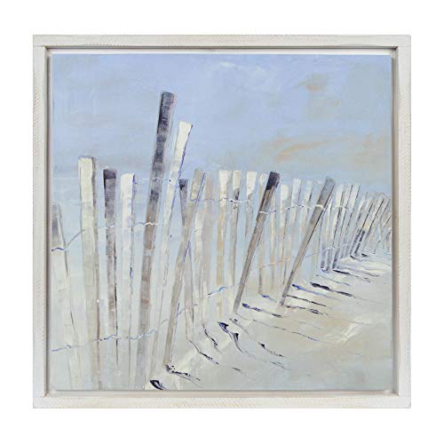 Prinz Blue Dune Coastal Decoupaged Wall Art,Blue Wash