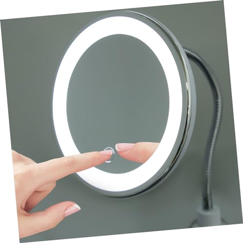 Espejo de maquillaje LED con luz MAGICLULU miniatura 6