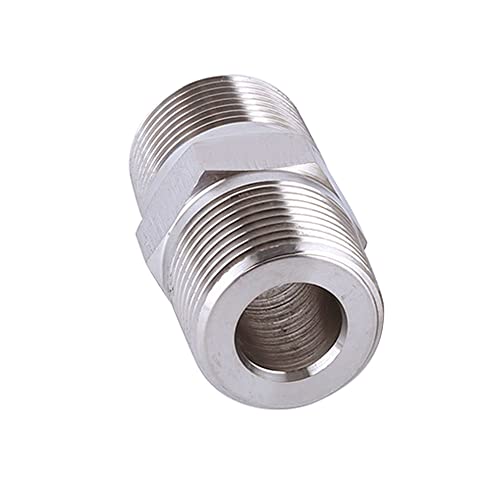 Image of Metalwork Stainless Steel 304 Forged Pipe Fitting Heavy Duty Hex Nipple 3 /4 inch NPT Male x 3 /4 inch NPT Male 2000psi (1 Pc)