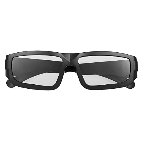 DECDEAL Óculos 3D passivos Lentes Polarizadas Circulares para TV Polarizada Real D 3D Cinemas