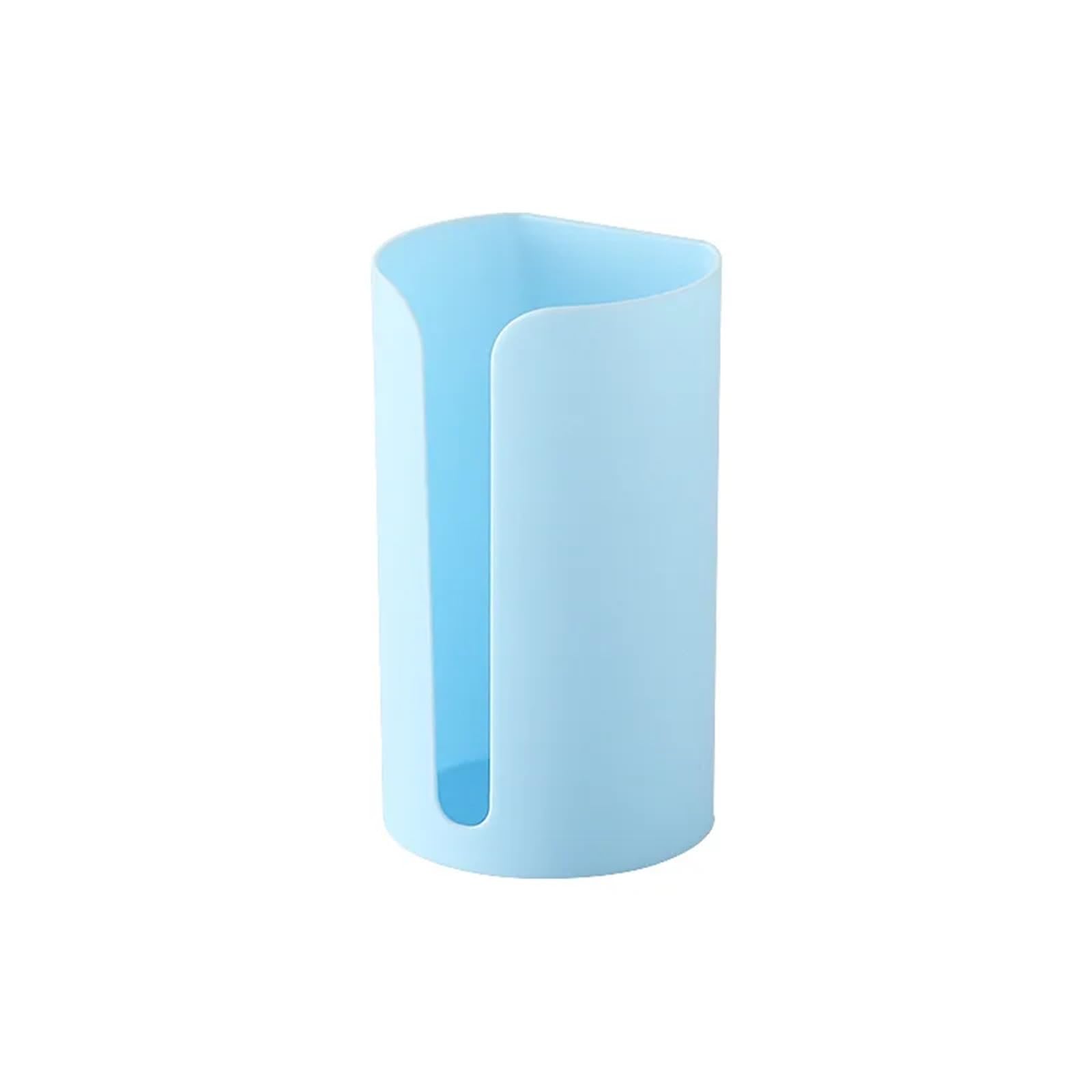 Müllbeutelspender 5 Stück Wandbehang Kunststoff-Müllbeutelhalter, montierter Müllbeutel, Aufbewahrungsbox, Behälter for Zuhause, Küche, Badezimmer(Blue)