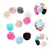 MERRYHAPY Craft Poms for Cat Toys 10pcs Colorful Fluffy Balls Cat Exercise Toys for Kitten Random