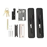 LMHHMIN Türschloss-Set, Oxidationsbeständige Beschichtung, rostfrei, bequemer Griff, Edelstahl-Türgriff für Schlafzimmer, Badezimmer