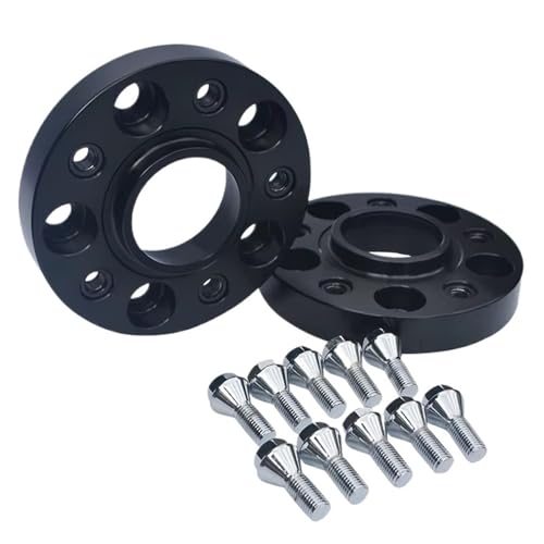 Élargisseurs de voie 20mm 5x112 pour BMW G30 G42 X7 avec 10 écrous 14x1.25