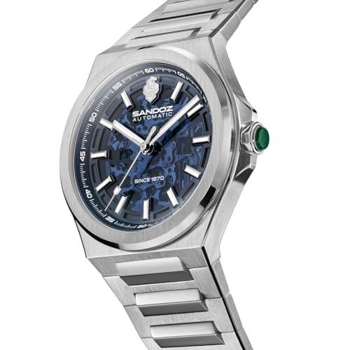 Image of Sandoz Chanet Premium Translucent Dial Automatic Watch for Men - SZWGL0000819
