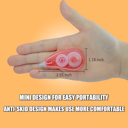 image for Jovanssen White Correction Tape, 12 Pack, 13.13 Feet Correction Tape f