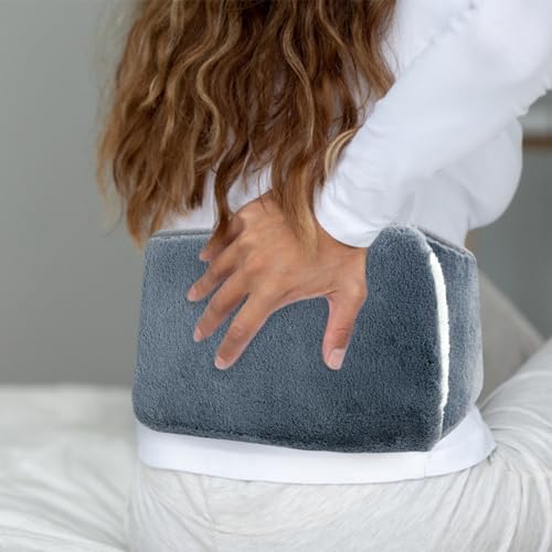 Jsdoin Hot Water Bottle with Soft Plush Wrap Around Wearable Warm Water Bag for Period, Hand Feet, Back, Legs, Waist Pain Relief - Image 4