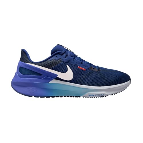 NIKE Structure 25 Straßenlaufschuh Für Herren, Zapatillas para Correr Hombre, Fútbol Gris Azul Void Ghost, 42.5 EU